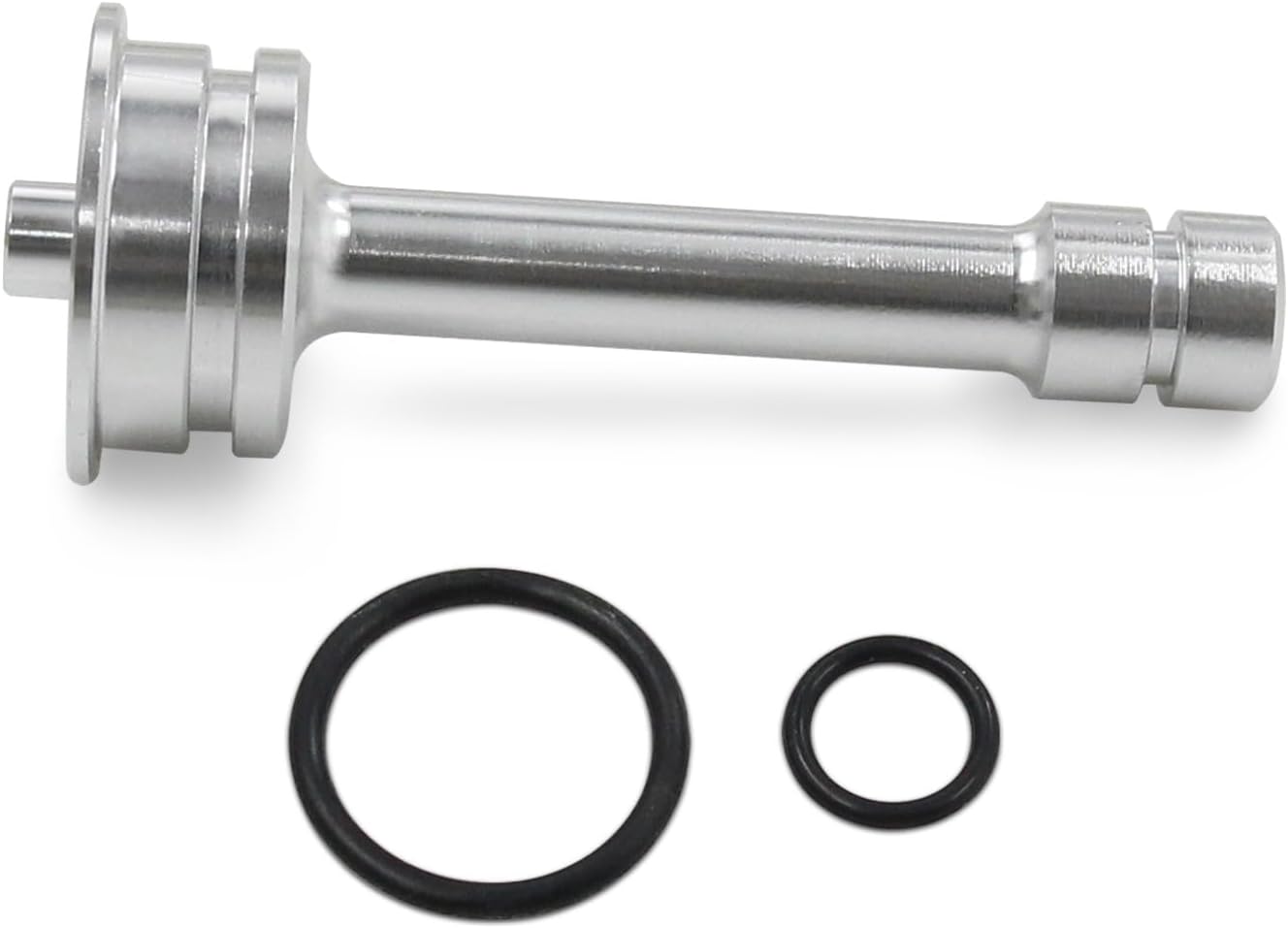 Aluminum 6L80 Cooler Transmission Thermostat Barbell with O-rings Compatible with GM Allison 6L80 6L90 8L90 14-up