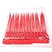 KOCENTS(R) 100pcs Plastic Tamper Seals, Tags Zip Ties, for Fire Extinguishers, Truck, Trailer, Container, Pull Tite Security Shipping Label, Disposable Numbered Self-Locking 250mm Length (Red)