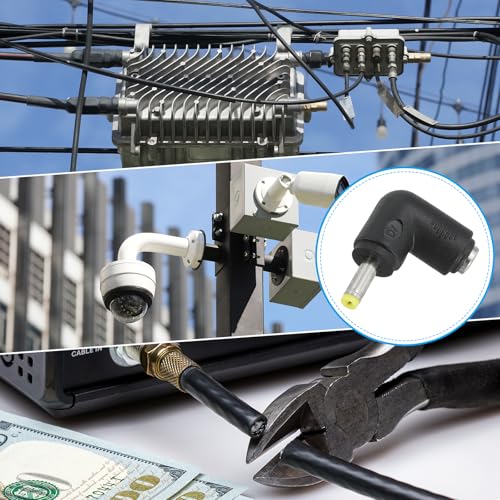 Adaptador de Conector de Poder PATIKIL, 4 Piezas Ángulo 90 Grados miniatura 6