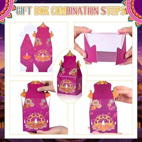 24Pack-Happy-Diwali-Party-Favor-Boxes-Rangoli-Lantern-Diya-Pattern-Treat-Boxes-Diwali-Party-GoodieGable-Boxes-for-Indian-Festival-of-Lights-Party-Decorations