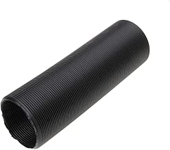 New 1m 80mm Black Car Air Filter Intake Cold Air Ducting Feed Hose Pipe Flexible - coolthings.us