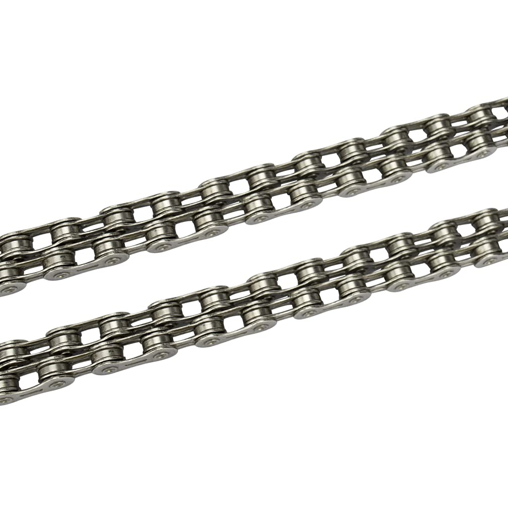 CYSKY Chaîne de vélo 11 vitesses, 1/2x11/128 pouces 116 maillons en acier haute résistance pour vélo de montagne de route à 11 vitesses