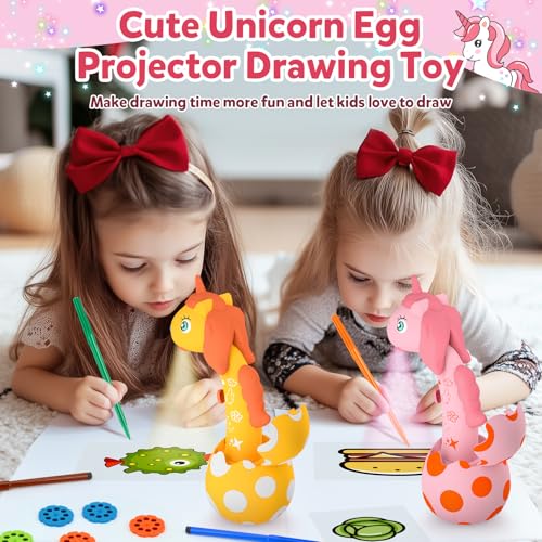 Ketiee 899-200Y Unicorn Drawing Projector Toys For Ages 5-7: Tracing And Drawing Projector For Kids With Cute Unicorn Look, Smart Art Sketcher Projector thumb #4