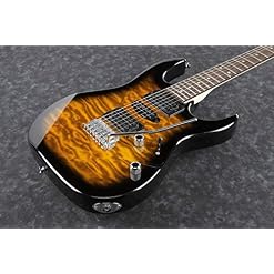 Ibanez GRX70QA-SB Guitare électrique Sunburst - Les Beatles, Paul McCartney, John Lennon, RIngo Starr, George Harrison Ibanez GRX70QA-SB Guitare électrique Sunburst – Image 2