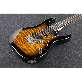 Ibanez GRX70QA-SB Guitare électrique Sunburst - Les Beatles, Paul McCartney, John Lennon, RIngo Starr, George Harrison Ibanez GRX70QA-SB Guitare électrique Sunburst – Image 2