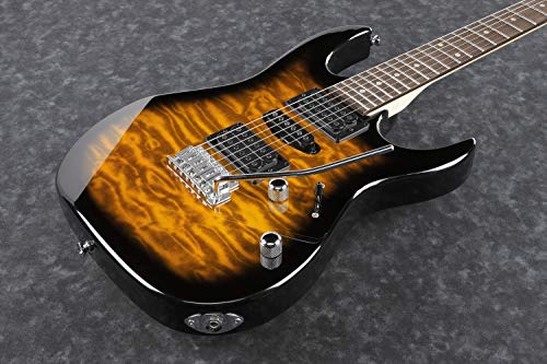 Ibanez GRX70QA-SB Guitare électrique Sunburst - Les Beatles, Paul McCartney, John Lennon, RIngo Starr, George Harrison Ibanez GRX70QA-SB Guitare électrique Sunburst – Image 3