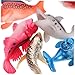 Imagen de WEKADRIN 10 Piezas Juguetes Animales Marinos Mini Figuras Realistas de PVC para Decoración de Pasteles y Juego Educativo