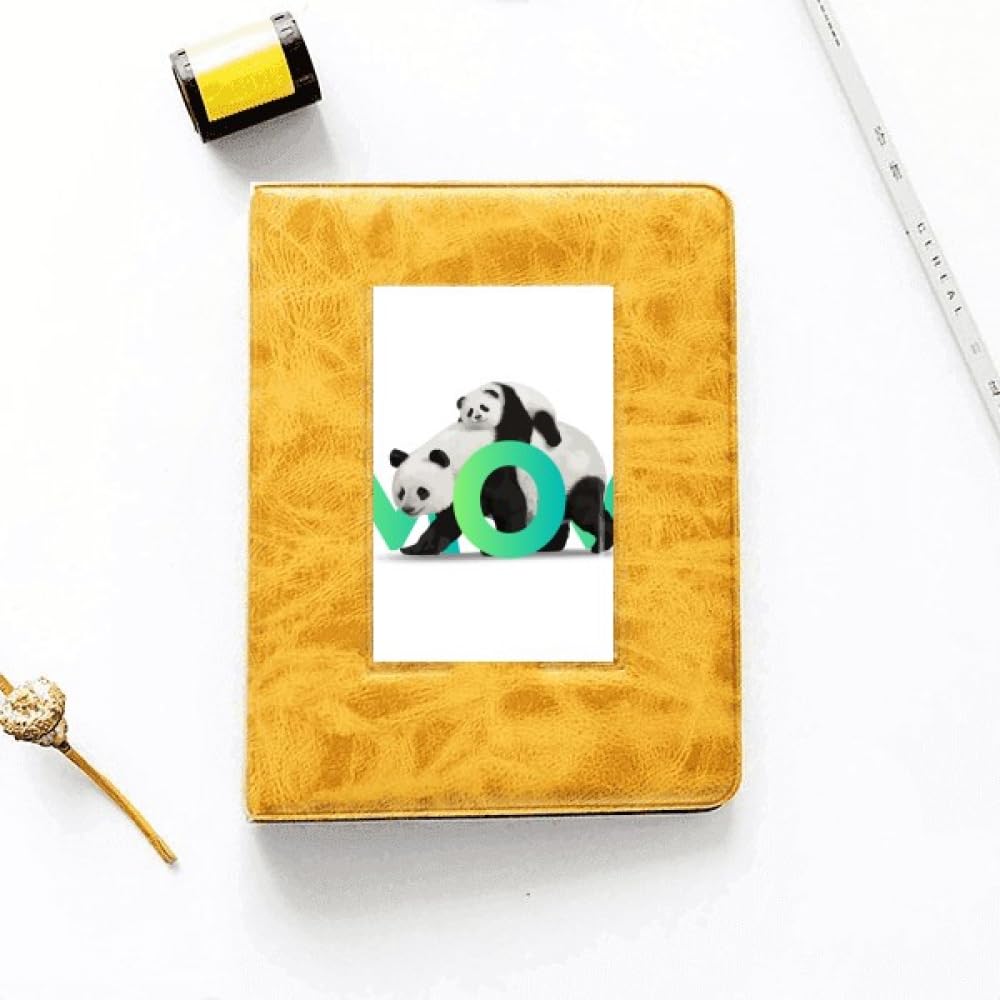 no/no Maternal Animal Panda Raising Photo Album Family Wedding Picture 4x6