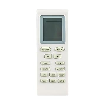 HICLE 50-in-1 Universal AC Remote Control – Compatible with Over 50 Brands – No Setup Required – Ergonomic Design