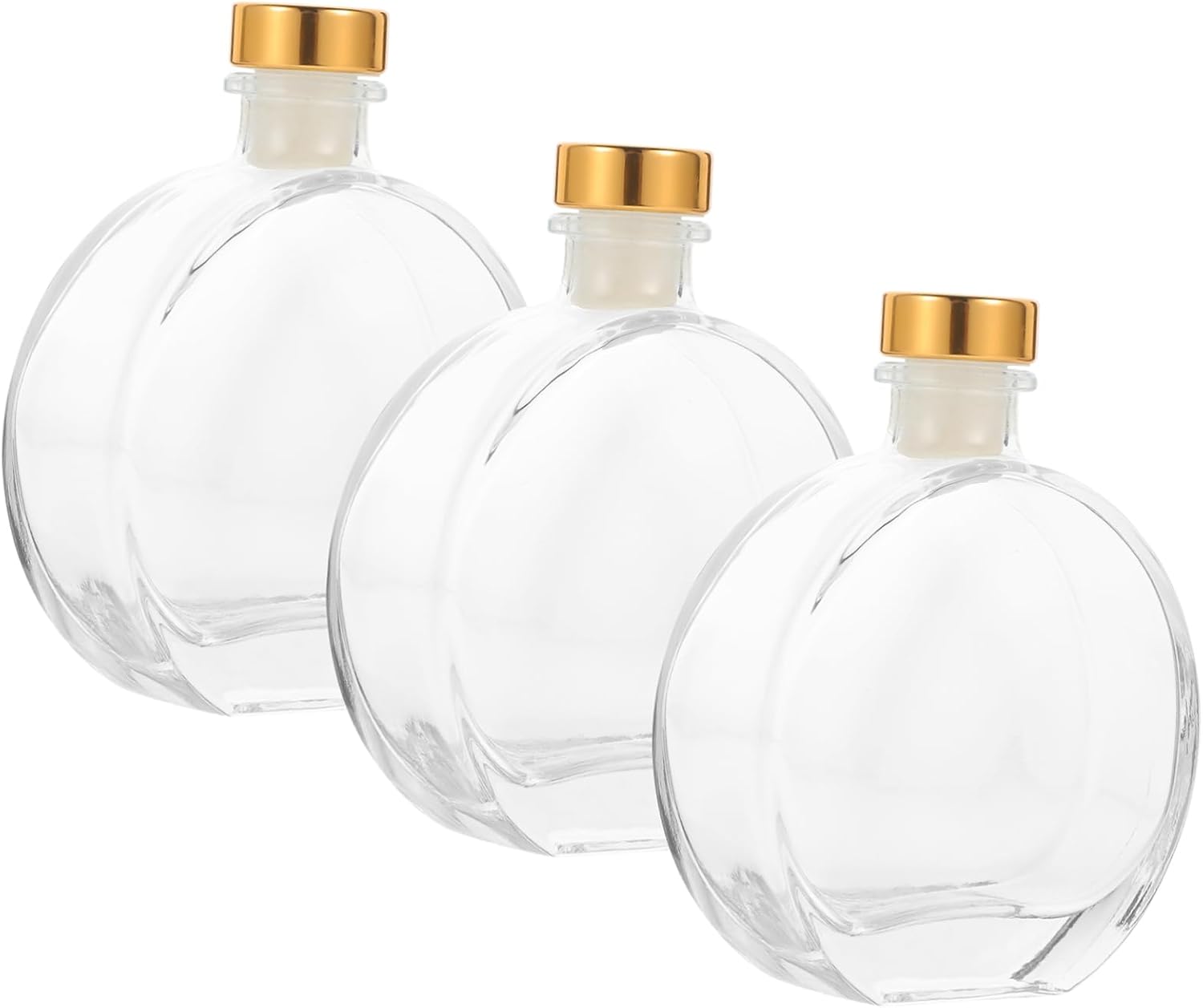 9pcs Essential Oil Diffuser Bottles Fragrance Bottle Glass Scent Diffuser Aromatherapy Decor for Room