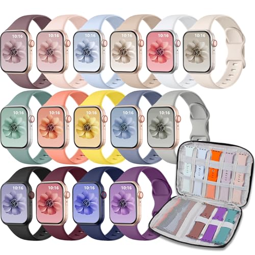 HZBJBAND 15�{�p�b�N �X�|�[�c�o���h Apple Watch�o���h ���f�B�[�X �����Y 40mm 41mm 38mm 46mm 45mm 44mm 42mm 49mm �V���R��iWatch�o���h �X�g���[�W�I�[�K�i�C�U�[�t�� iWatch�V���[�Y