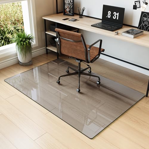Image of Koonmi 36 inch x 55 inch Office Chair Mat for Hardwood Floors & Carpets