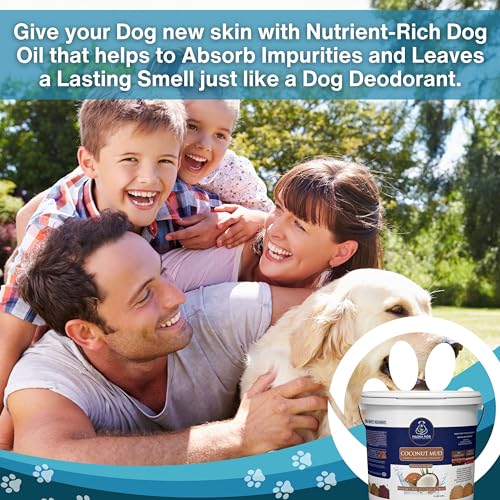 Image of Madra Mor Coconut Mud Dog Wash Spa Essentials | Dog Grooming | Dry Skin Treatment | 7.5lb Pail with Worldwide Nutrition Multi-Purpose Keychain