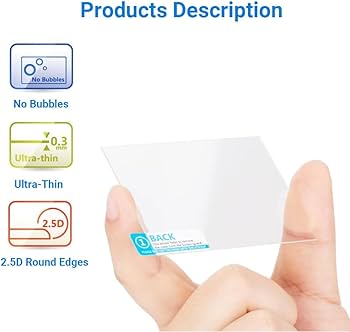 Film Protecteur 9H Protection écran Verre 9H Pour Blackmagic Video Assist 4K - Anti-rayures Et Anti-traces Film Protection 9H