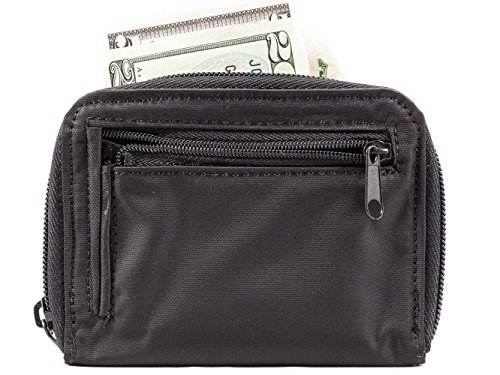 Big Skinny Women's Lynx Zippered Slim Wallet, Holds Up to 30 Cards4