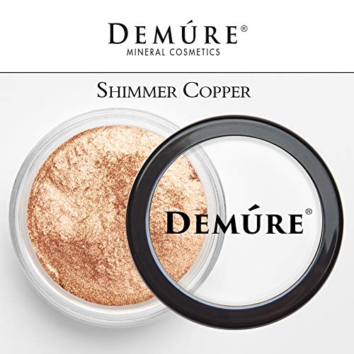 Demure Mineral Make Up (Copper) Eye Shadow, Shimmer Eyeshadow, Loose Powder, Glitter Eyeshadow, Eye Makeup, Professional Makeup #TOP1