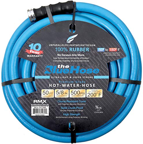AG-Lite Rubber Hot & Cold Water Rubber Garden Hose: Ultra-Light & Super Strong