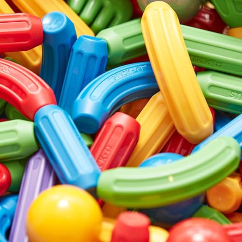 Basic 10-Piece Magnetic Building Blocks Toy. Preschool STEM Toy with Large Pieces And Grippy Groove Design. Designed By Magformers for Young Children. - Lego - Immagine 2