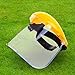 Xgdsnly DIY Face Shield And Bracket for Hard Hat Sturdy Professional Replaces Parts