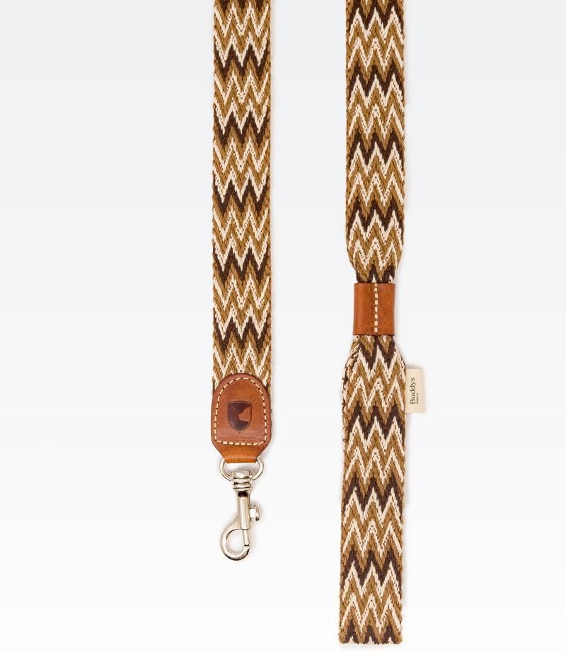 Peruvian Gold スペイン製 高級ハンドメイド犬用リード(2m) 【公式通販】