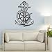 Oceano Mare Volante Stile Nave Ancora Marinaio Del Vinile Complementi Arredo Casa Soggiorno di Arte Murale Complementi Arredo Casa Wall Sticker 11 # 58x80 cm