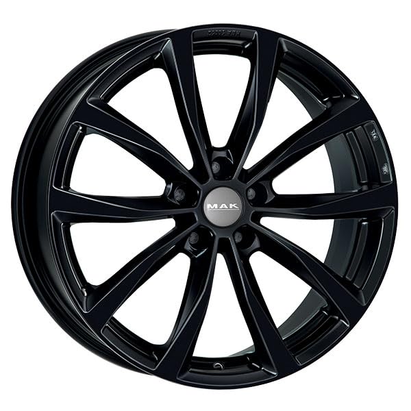 MAK CERCHIO IN LEGA MAK WOLF 7x17 5x114,3 ET 40 GLOSS BLACK