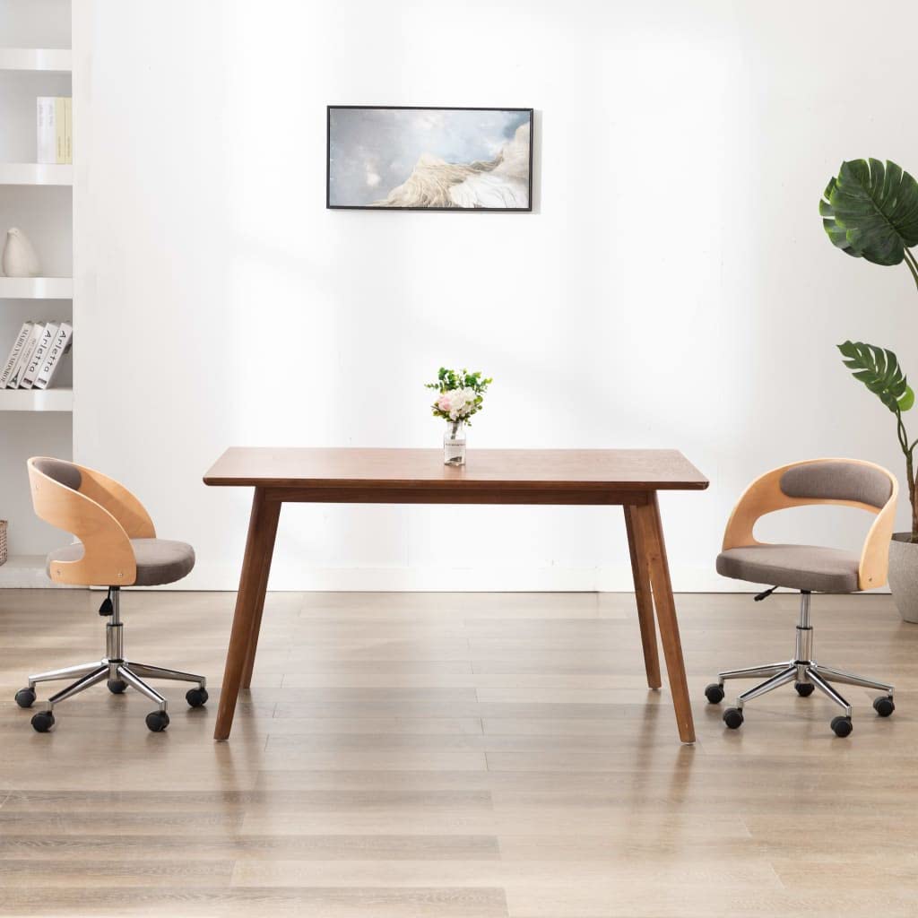 Chaise pivotante de bureau pour télétravail et réunion à domicile