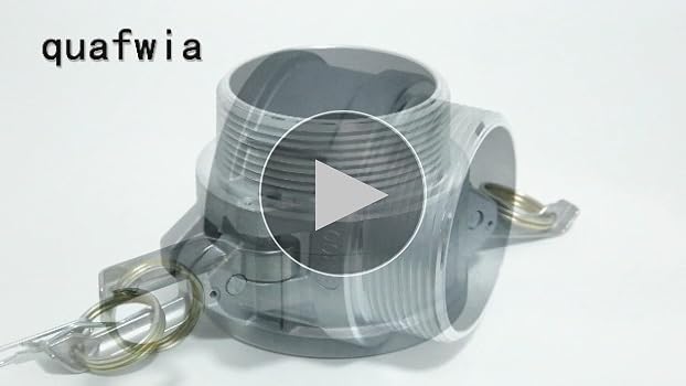 【m】 Quafwia 2 PCS Aluminum cam lock fittings (3