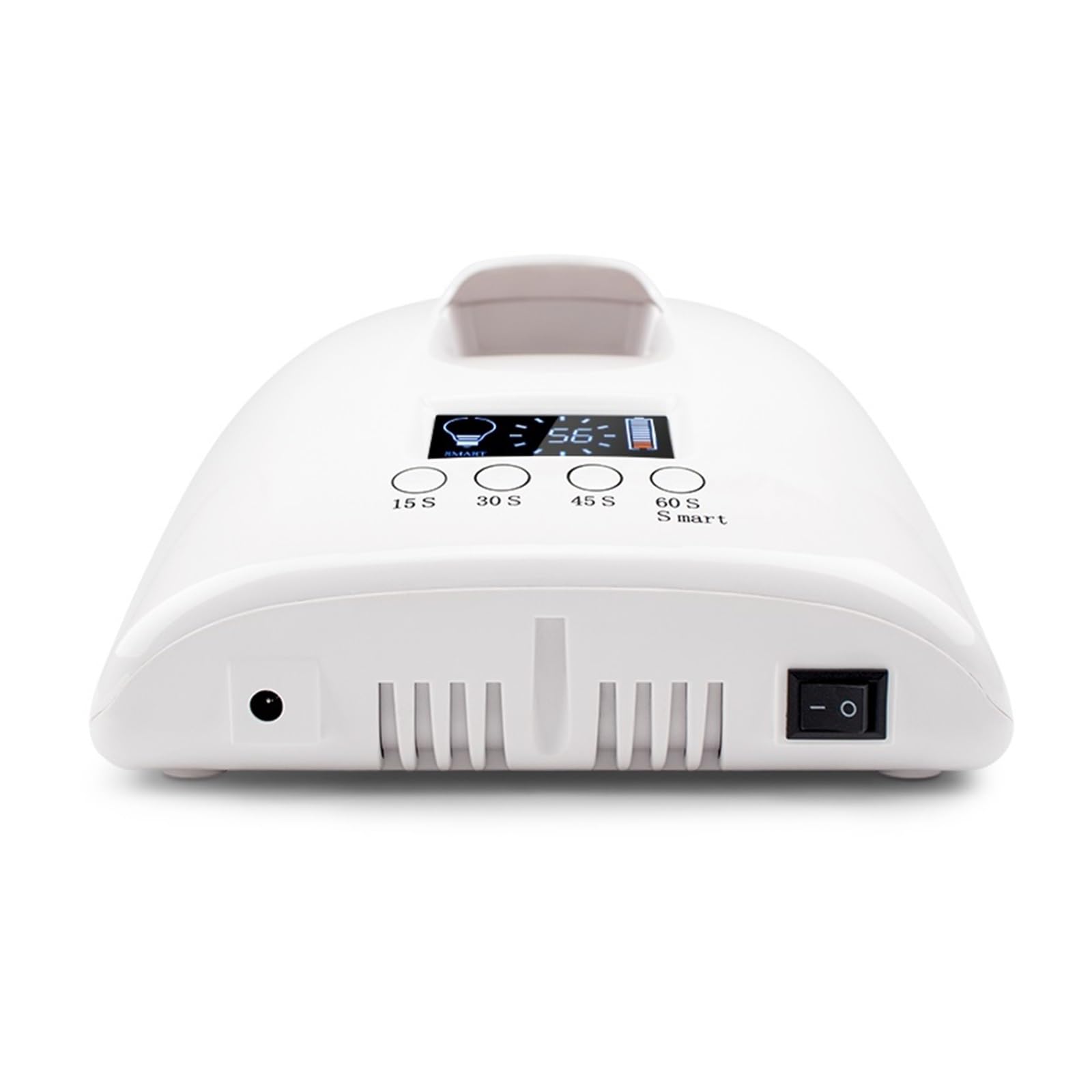 Lampa UV do paznokci, Lampa LED UV do paznokci Bezprzewodowa CZERWONA lampa Bezprzewodowa 60 W Lampa LED UV do paznokci do utwardzania lakieru żelowego Bezprzewodowa z baterią litową 60 W Pro Light do