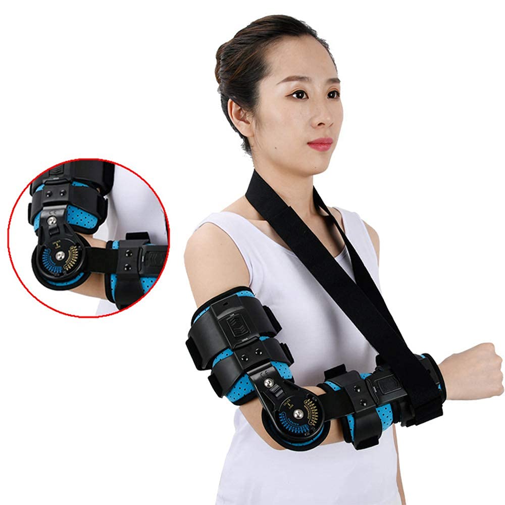 Cabestrillo de Brazo Ajustable para Hombro, Soporte de Codo, ortesis de fijación, inmovilizador de Brazo para Lesiones de Hombro, Manguito rotador, Soporte de r