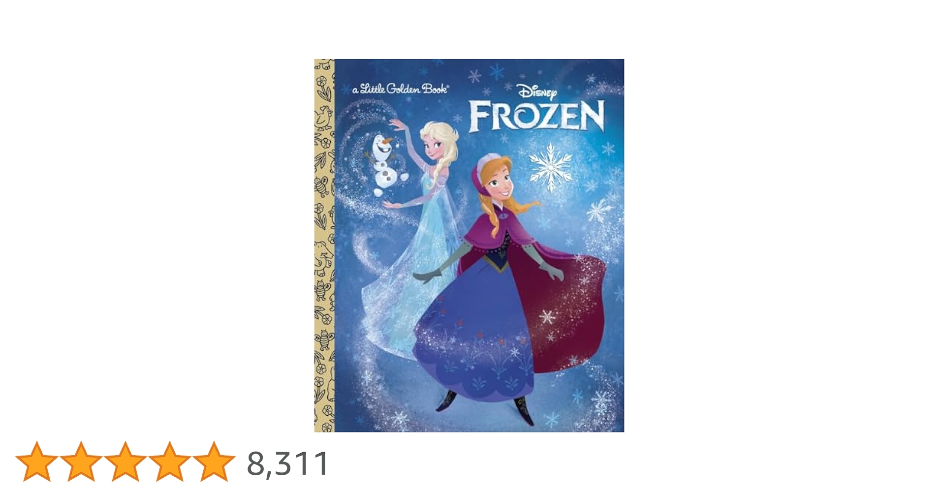 Frozen Little Golden Book (Disney Frozen): RH Disney, RH