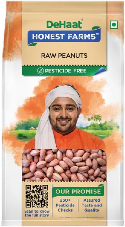 DeHaat Honest Farms Pesticide Free Raw Peanuts 1000 gram