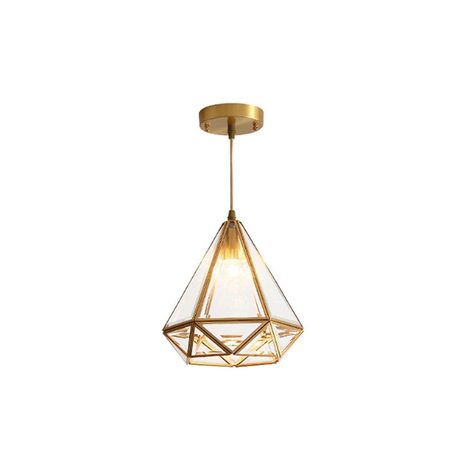 Lampe suspendue hauteur réglable E27 pour optimiser l'espace de votre tête de lit