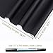VELIMAX Static Cling Total Blackout Window Film Privacy Room Darkening Window Tint Black Window Cover 100% Light Blocking No Glue (17.7 x 78.7 inches)