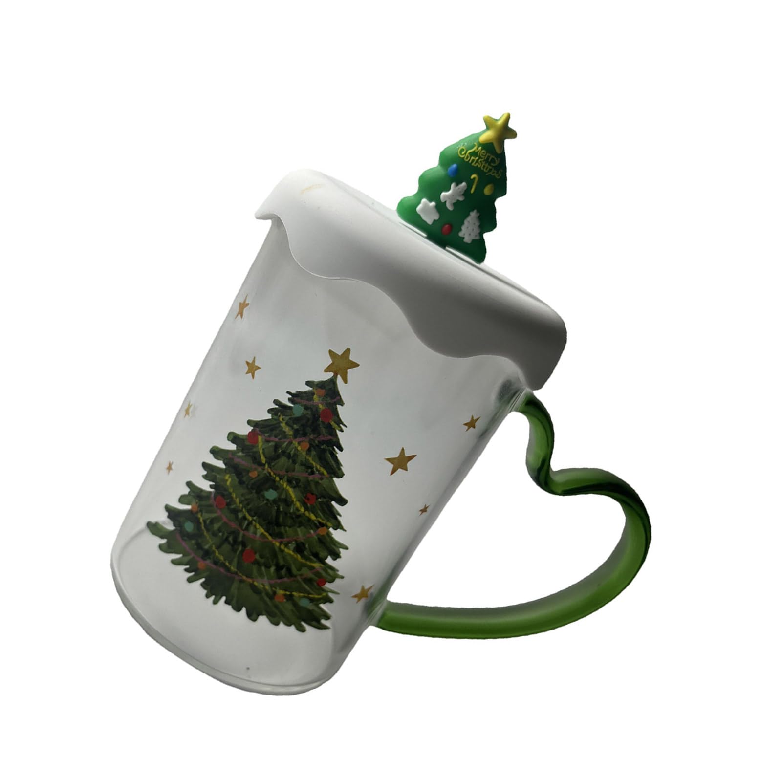 Elnwnnkc Glasswares Cocktails Cups Christmas Series Unique Drinking Cup Beverage Cups Glass Texture Suitable for Any Setting Christmas Wine Glasses