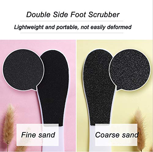 10 Pack Foot File,Foot Callus Remover Professional Sandpaper Pedicure Tools, Double Side Foot Scrubber, Sander for Dead Skin Foot Rasp Pedicure for Women Mother Manicure Beauty Shop Spa - Image 3