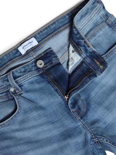 Image of JACK & JONES Men's Regular Fit Jeans | Low Rise | Jeans for Men