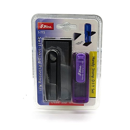 772 DIY Self-Inking Printing Stamp Kit (Self Customization)