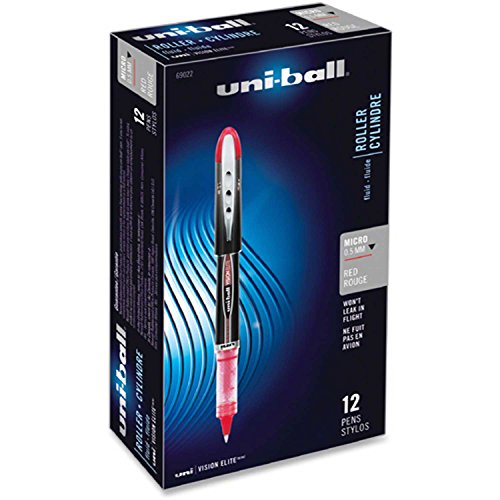 Uni-Ball Vision Elite Bolígrafo Rollerball Multicolor 12 Un
