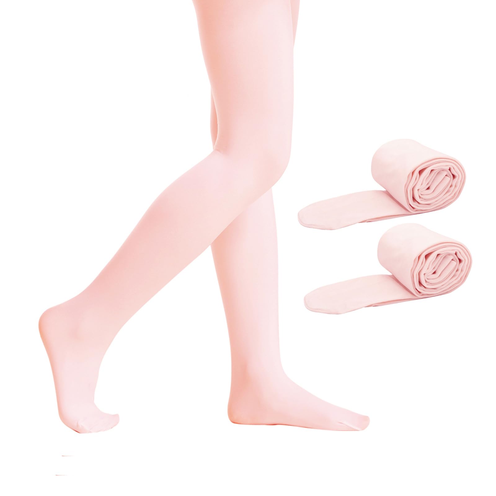 Girls' Ultra Soft Pro Dance Tights Ballet Transition Daily Student Tights (Toddler/Little Kid/Big Kid)