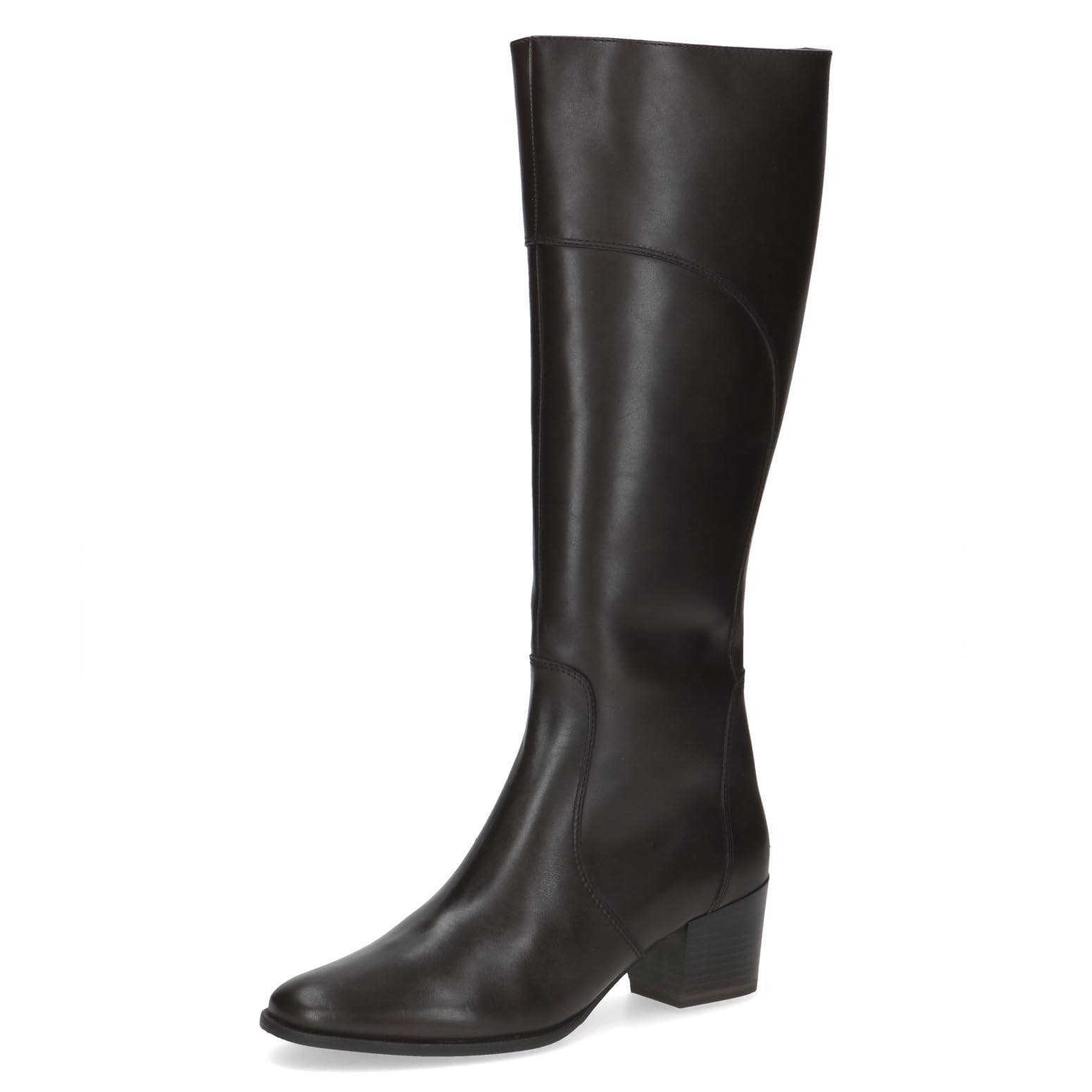 CAPRICE Damen Stiefel aus Leder mit Blockabsatz
