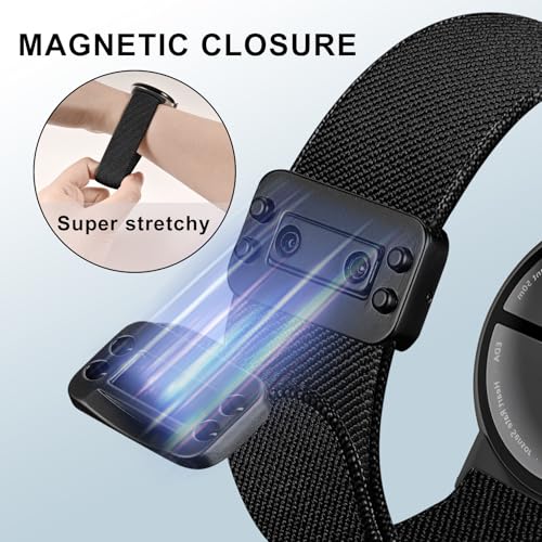 Correa deportiva de nylon elástico compatible con Pixel Watch 41mm miniatura 5