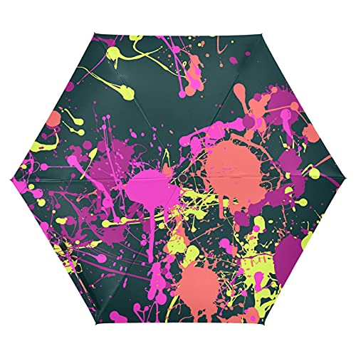 Parapluie pliable compact résistant aux UV, solution légère pour sac à main