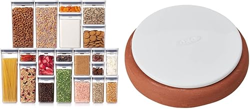Miniatura 8 de OXO Good Grips - Juego de recipientes POP de 20 piezas + OXO Good Grips Juego de 8 recipientes para hornear esenciales para hornear