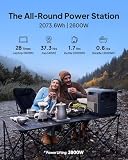 BLUETTI Elite 200 V2 Portable Power Station 2073.6Wh 2600W Solar Generator | LFP Battery Backup w/ 4 2600W AC Outlets 3900W Power Lifting, 0-80% Fast Charge in 50 Min. for Camping, Off-grid, Emergency