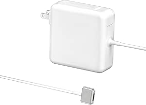Mac Book Pro Charger-85W T-Tip Power Adapter, Replacement Charger for Mac Book Pro 13 inch-15 inch Retina（Between 2012-2017 Models）