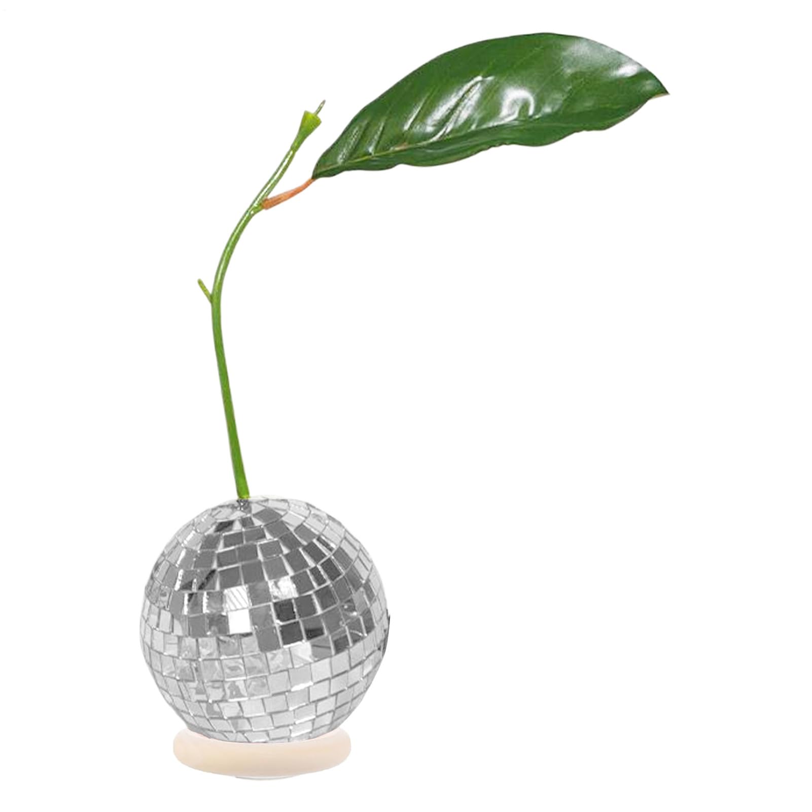 Disco Ball - Cherry Disco Mirror Ball Table Decorations | Reflects Light | Aesthetic Home Decor For Wedding, Party, Birthday, Bar, Prom, Holiday, Christmas | Parties Color