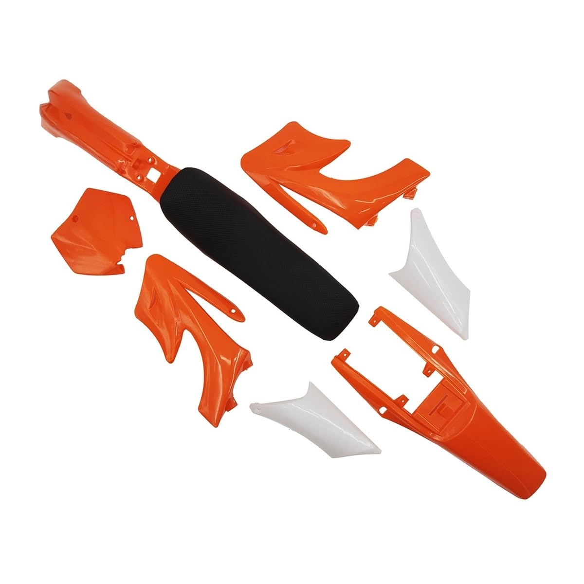 Side Fairings Winglets Motorcycle Airing Side Fairing Motor Kits Front and Rear for 47cc 49cc Moto