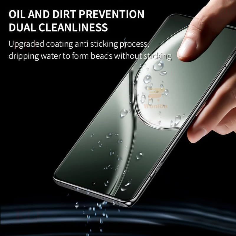 Image of Pack 2- Screen Glass Protector for Vivo S2 5G Unbreakable Membrane | Flexible TPU Film | Edge to Edge Installation Kit | Transparent