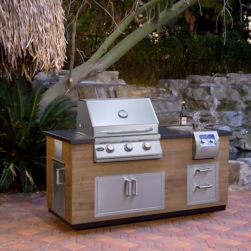 Stanbroil X001-NG-3-SS Hygrill Premium 3-Burner Built In Grill thumb #5